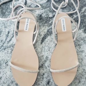 Steve Madden Twirl R Rhinestone Sandals